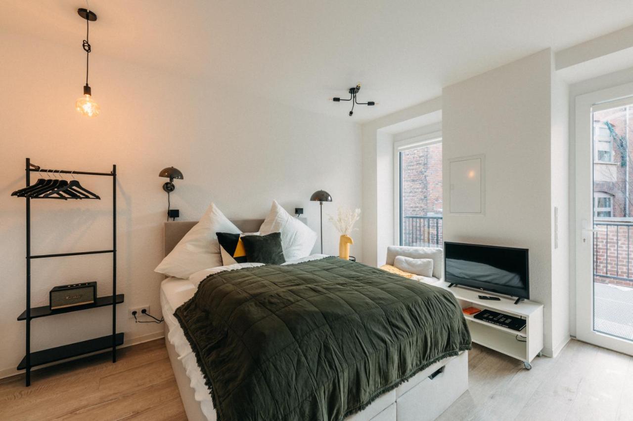 Duesseldorf Boutique-Style Studioapartments Bagian luar foto