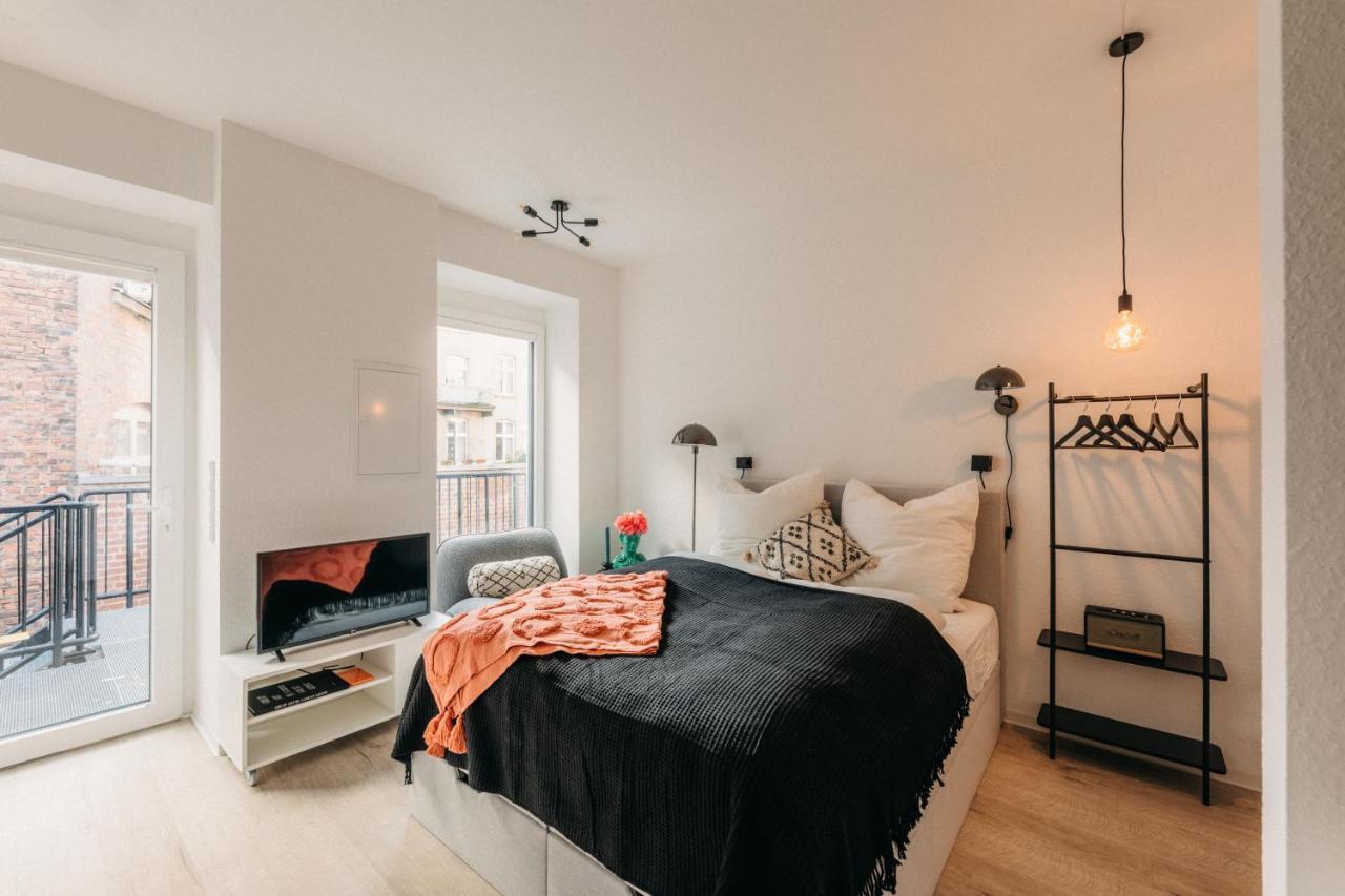 Duesseldorf Boutique-Style Studioapartments Bagian luar foto