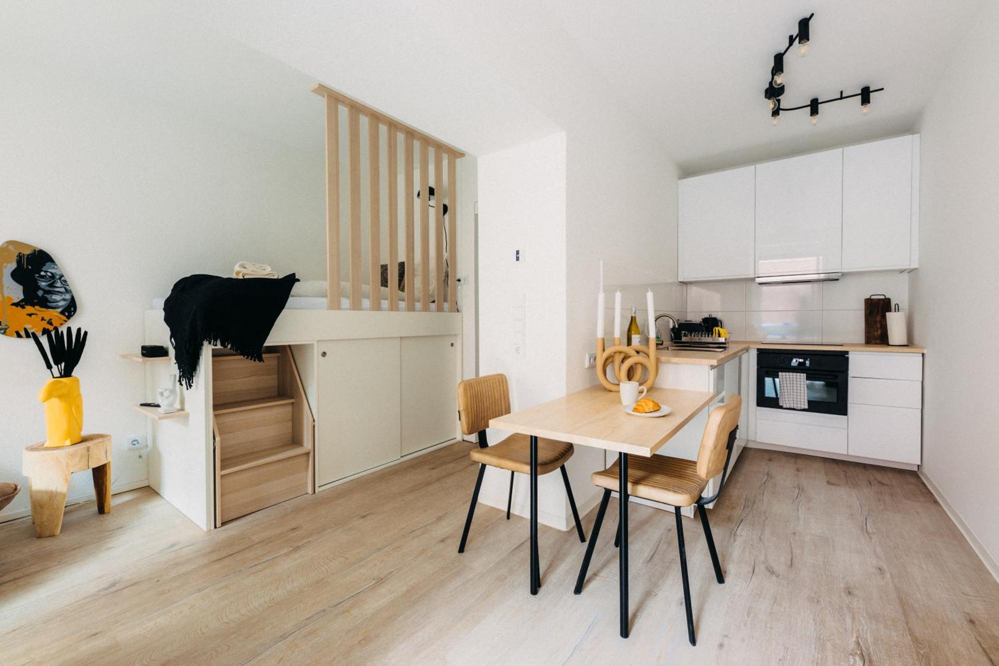 Duesseldorf Boutique-Style Studioapartments Bagian luar foto